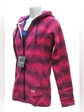 Under Armour Women’s Pink Ombre Hooded Zip-Up Jacket